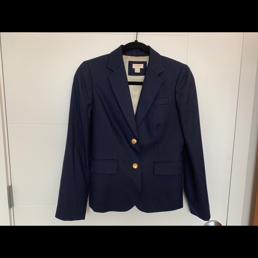 J Crew Navy Blazer